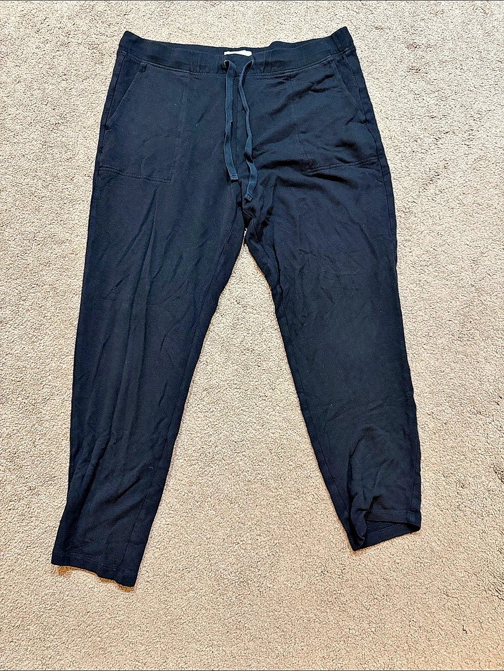 Lou and Grey Black Jogger Pants Size Large